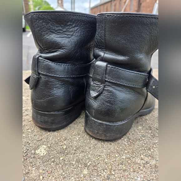Madewell Black Leather Boots - Size 6 - Picture 3 of 7